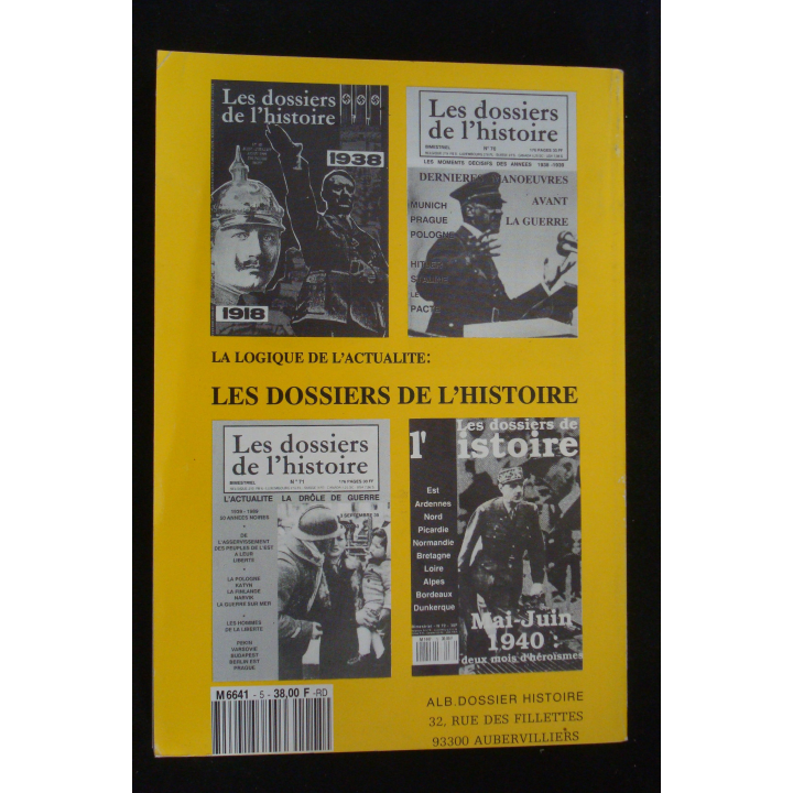 Attaque et résistances aux Editions Les dossiers de l'Histoire
