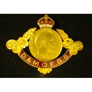 BIJOU ANGLAIS MAÇONNIQUE CENTRE EN OR 1916-1918