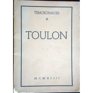 Témoignages, T1. Toulon, écrit par Yves Farge aux éditions de minuit