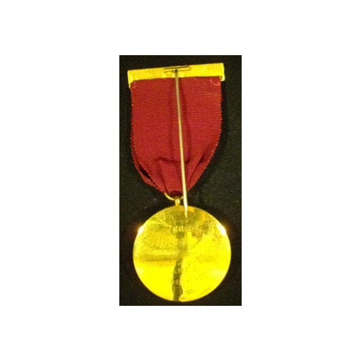 MÉDAILLE MAÇONNIQUE US EN OR 1949-1950