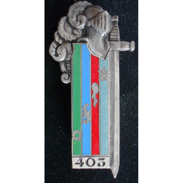 Insigne du 402° bataillon des services Drago Paris G. 1857 402° BS