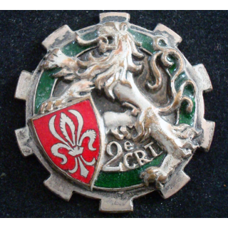 Insigne de la 2° compagnie régionale du train Arthus Bertrand 2° CRT