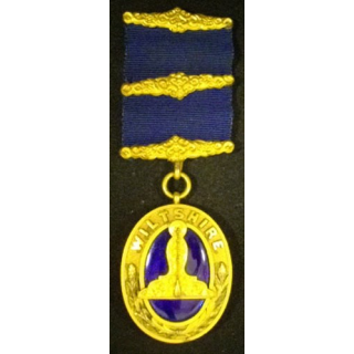 MEDAILLE MAÇONNIQUE ANGLAISE DE 1°SURVEILLANT WILTSHIRE
