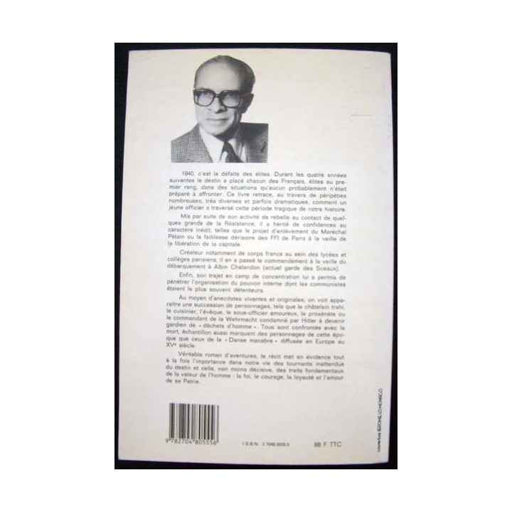 livre Un Saint-Cyrien des années 40, écrit par Jean De Montangon