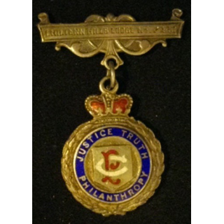MÉDAILLE MAÇONNIQUE ANGLAISE 1936