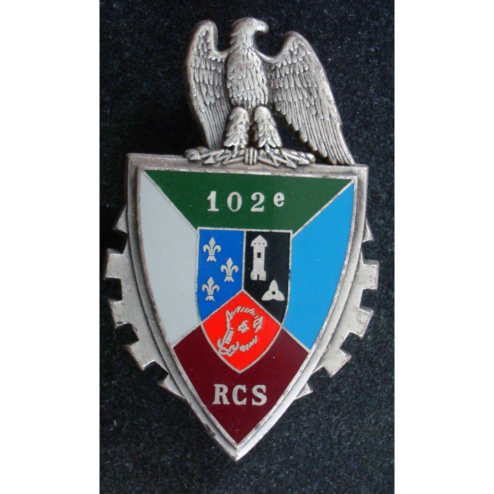 102° RCS Régiment de Commandement et de Soutien DELSART G.2980 plat