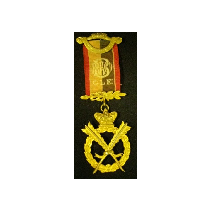 MÉDAILLE MAÇONNIQUE ANGLAISE SECRÉTAIRE RAOB 1934