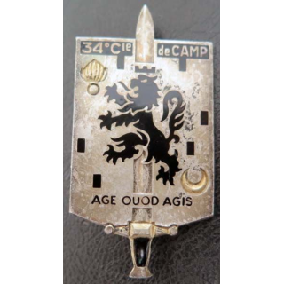 34° CC 31° Compagnie de Camp DRAGO PARIS G 1808