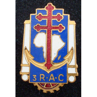 3° RAC 3° Régiment d'Artillerie coloniale DRAGO PARIS H 190