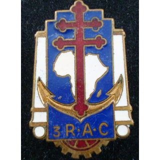 3° RAC 3° Régiment d'Artillerie coloniale DRAGO BERANGER H 190
