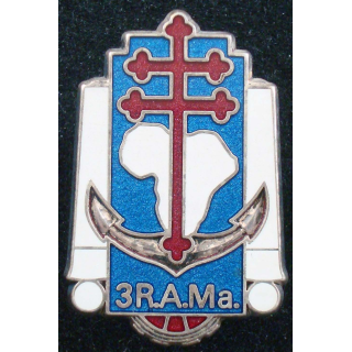 3° RAMa 3° Régiment d'Artillerie de Marine BOUSSEMART H190