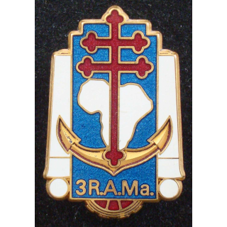 3° RAMa 3° Régiment d'Artillerie de Marine BOUSSEMART H190
