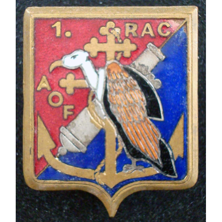 1° RAC 1° Régiment d'Artillerie coloniale AOF MOUTEREAU H317