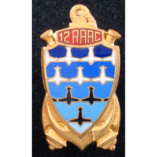 12° RAAC 12° Régiment d'Artillerie Antiaérienne de Marine