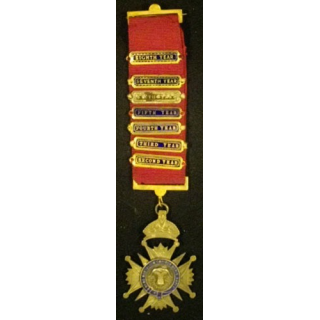 MÉDAILLE MAÇONNIQUE ANGLAISE 1920