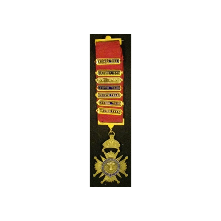 MÉDAILLE MAÇONNIQUE ANGLAISE 1920