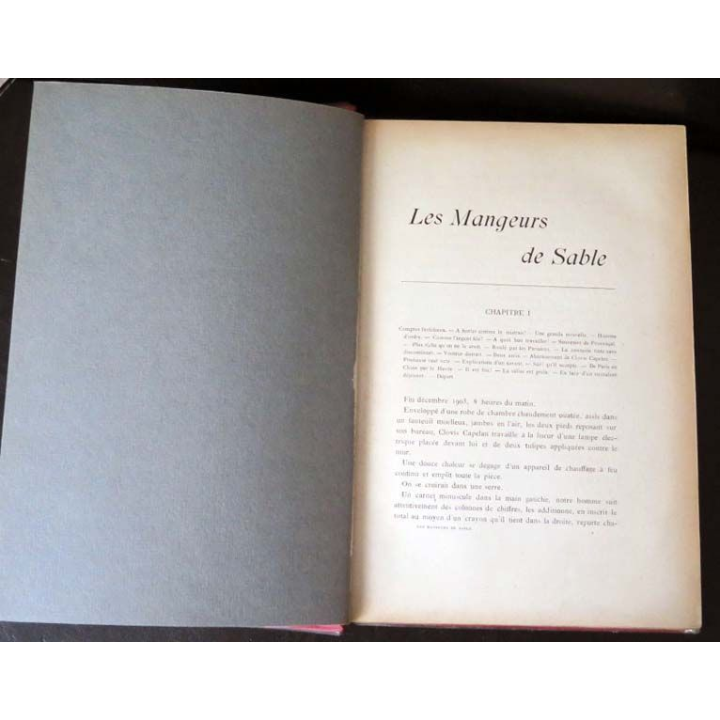 Vieux livres les mangeurs de sable par Henry Leturque