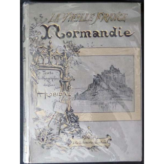 Vieux livres : La vieille France Normandie par A. Robida