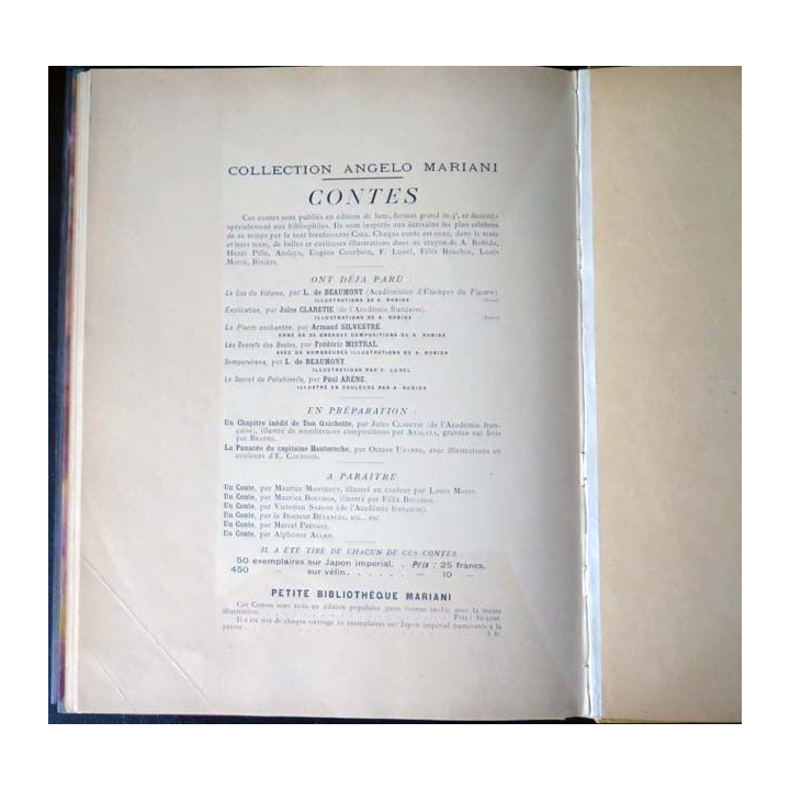 Vieux Livre le secret de Polichinelle par Paul Arène et A. Robida 1897