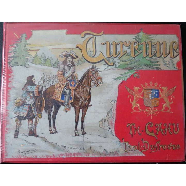 Vieux Livre Edition originale de Turenne Théodore Cahu P Dufresne 1898