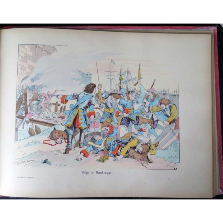Vieux Livre Edition originale de Turenne Théodore Cahu P Dufresne 1898