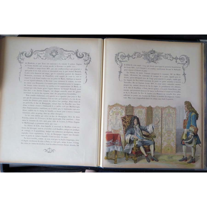 Le Roy Soleil par Gustave Toudouze et Maurice leloir 1904 Vieux Livre