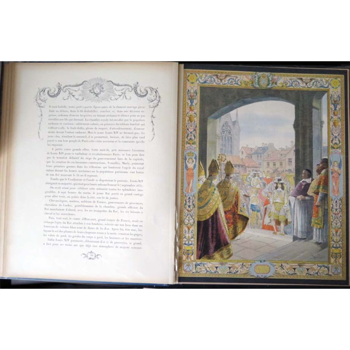 Le Roy Soleil par Gustave Toudouze et Maurice leloir 1904 Vieux Livre