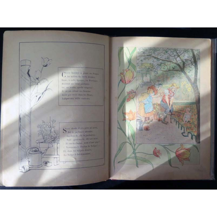 Vieux Livre Fanfan la Tulipe par P. Bilhaud et Job hachette
