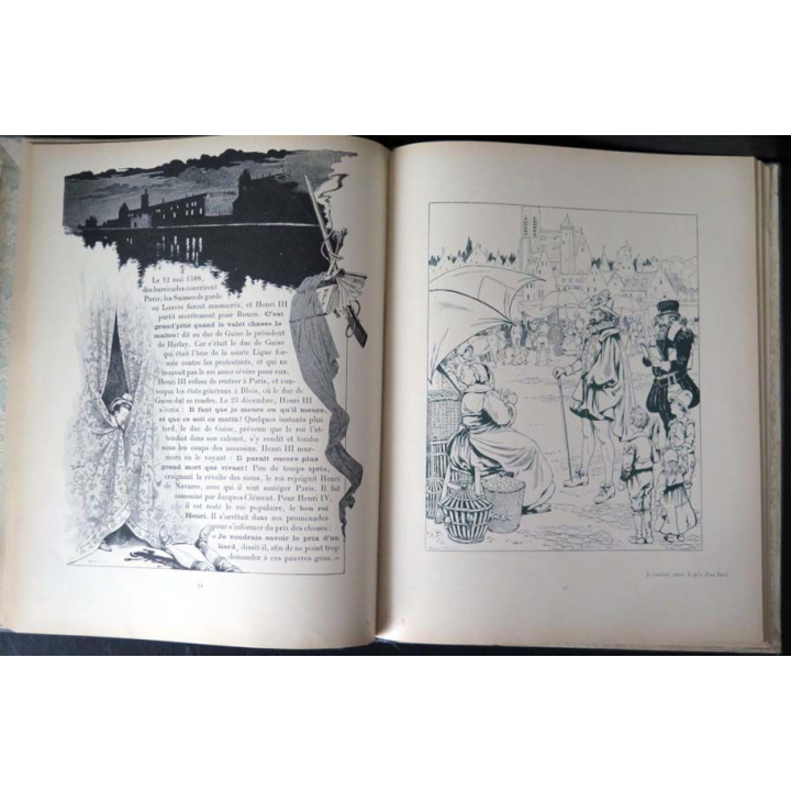 Vieux Livre Les Mots historiques du Pays de France par E. Trogan et Job