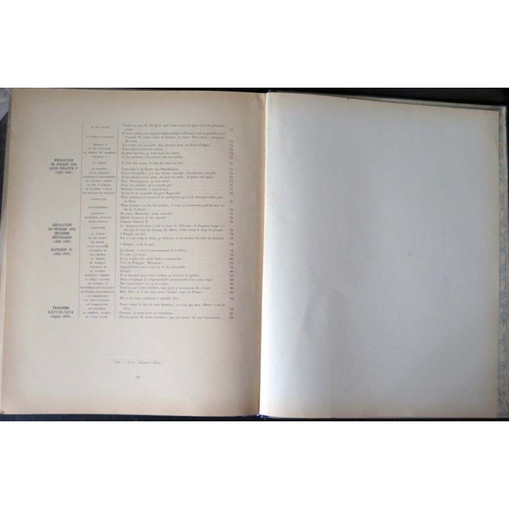 Vieux Livre Les Mots historiques du Pays de France par E. Trogan et Job