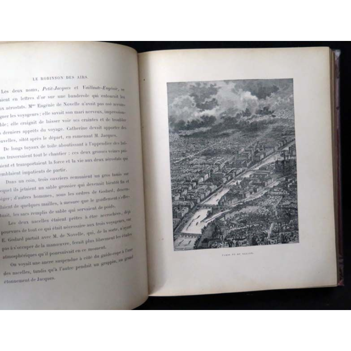 Vieux Livre Le Robinson des airs par F. Méaulle