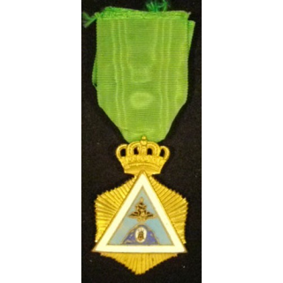 MÉDAILLE MAÇONNIQUE BELGE (?)