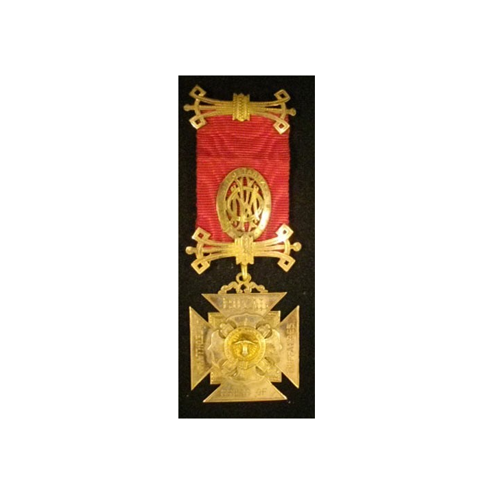 MÉDAILLE MAÇONNIQUE ANGLAISE RAOB 1898