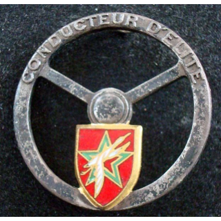 Insigne Conducteur d'élite des Troupes françaises au Maroc
