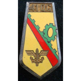 41° GEQG 41° Groupe d'Escadron de Quartier Général AB G. 1956 crest