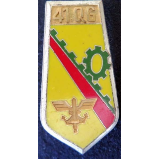 41° GEQG 41° Groupe d'Escadron de Quartier Général DELSART