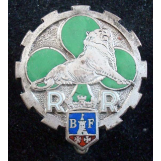 RR 8-13 Unité Régulatrice Routière 8-13 DRAGO BERANGER en émail