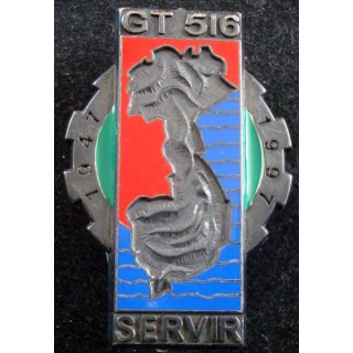 516° GT 516° Groupe de Transport DRAGO crest insigna