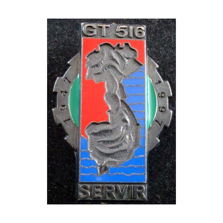 516° GT 516° Groupe de Transport DRAGO crest insigna