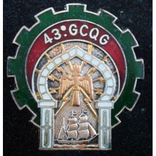 43° GCQG 43° Groupe de Cie de Quartier Général DRAGO PARIS G 1241 en émail
