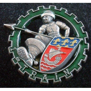 ET 1° Régiment du Train BERTRAND H 582 crest insigna collection chère