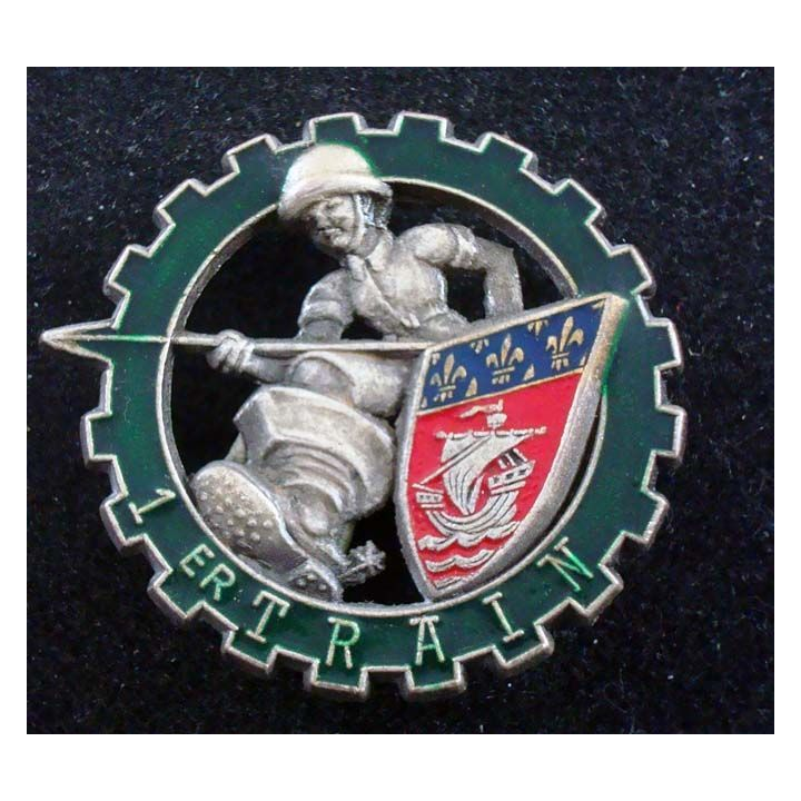 1° ET 1° Régiment du Train DRAGO PARIS H 582 crest insigna