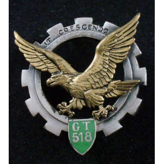 518° GT 5180° Groupe de Transport DRAGO PARIS G. 1395 crest insigna