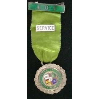 MEDAILLE DE ANCIENT ORDER OF FORESTERS