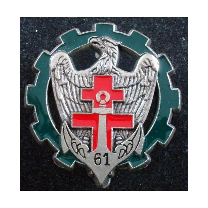 61° ECR 61° Escadron de Circulation Routière DELSART crest