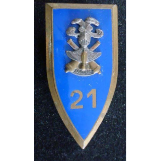 21° RC 21° Régiment de Camp DRAGO PARIS G. 2301 en émail