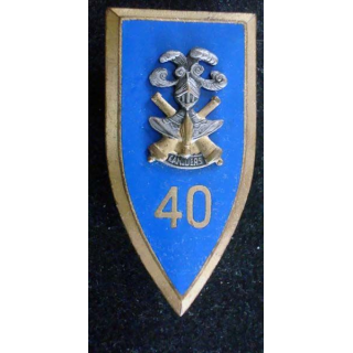 40° CC 40° Compagnie de Camp DRAGO PARIS G 2301 en émail