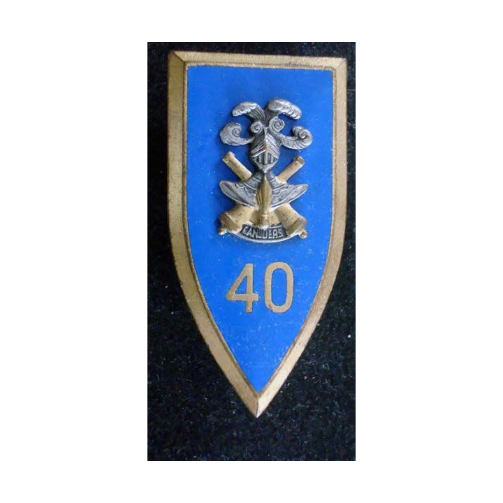 40° CC 40° Compagnie de Camp DRAGO PARIS G 2301 en émail