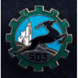 503° GT 503° Groupe de Transport DRAGO PARIS en argent