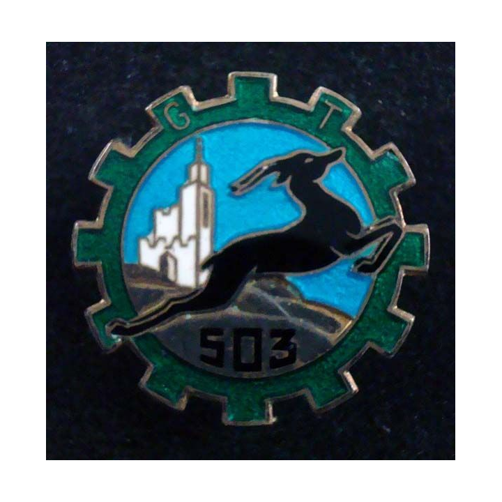 503° GT 503° Groupe de Transport DRAGO PARIS en argent